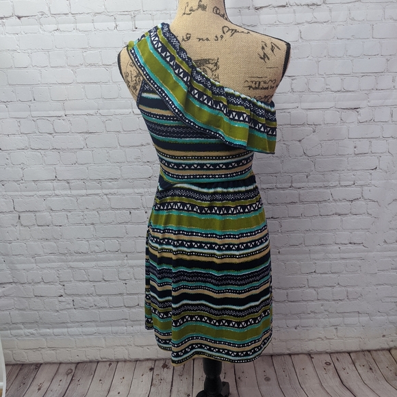 Rue 21 One Shoulder Mini Dress Small - Picture 6 of 7